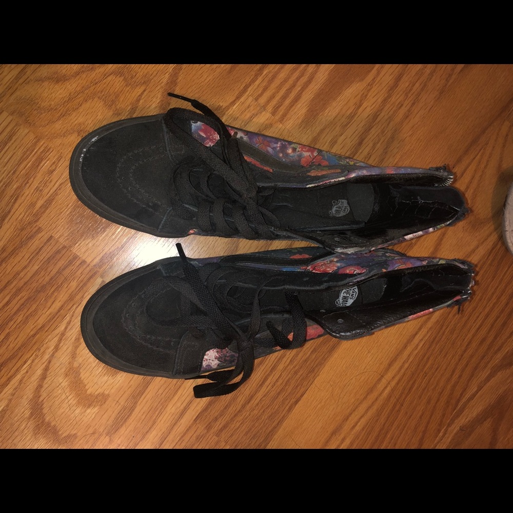 Floral Vans
